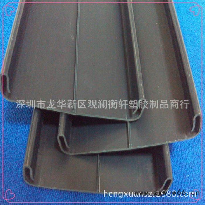 PVC异型材,专业PVC塑料异型材生产 挤出模具加工图2