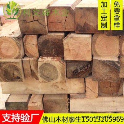 进口桉木木方 机器设备模具垫木方 枕木 支撑木方 佛山木材加工**