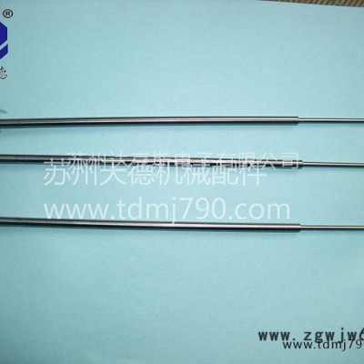 天仕德非标模具配件品牌 台阶推管司筒 顶端成型司筒 标准司筒来图订做加工 异形斜度成型司筒针 枪钻打孔超细1mm司筒