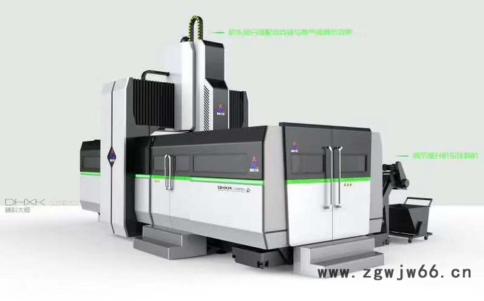 供应高质量,价格优小数控龙门加工中心DHXK-1417用于模具加工,阀门等 数控机床图3