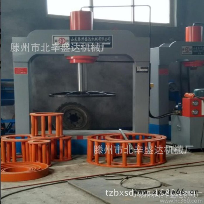 盛达制造实心轮胎压胎机拥有模具配套齐全大批量生产压胎机可以按照您的要求加工定制图2