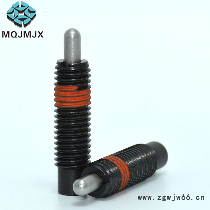 弹簧柱塞钢型钢制凸销PJS超轻载型弹顶丝固定分度销定位柱伸缩销图3