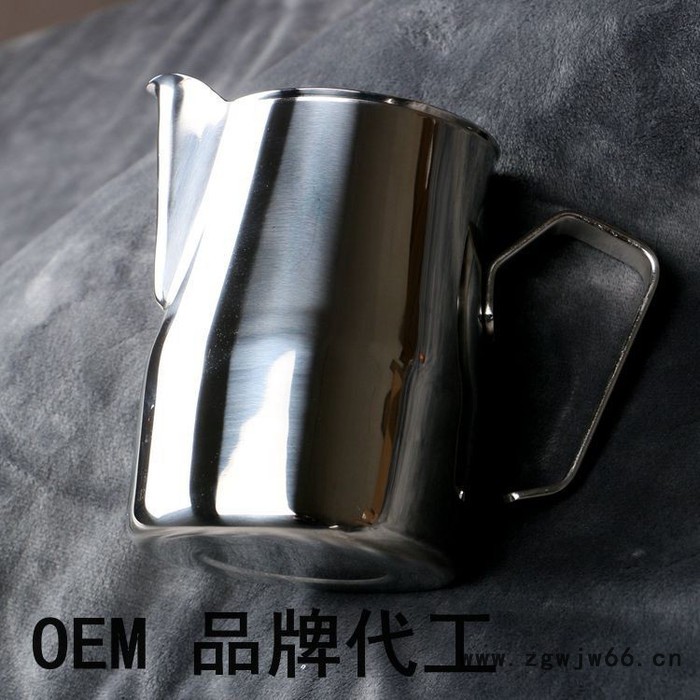 供应 意大利拉花杯壶刻度奶杯304不锈钢尖嘴咖啡杯模具开发加工定制图6
