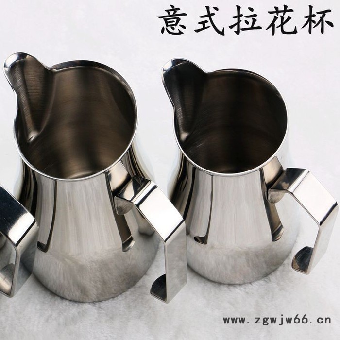 供应 意大利拉花杯壶刻度奶杯304不锈钢尖嘴咖啡杯模具开发加工定制图7