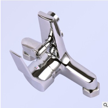 厂家直销全铜浴缸龙头 浴室暗装三联 淋浴开关冷热混水水龙头批发图2