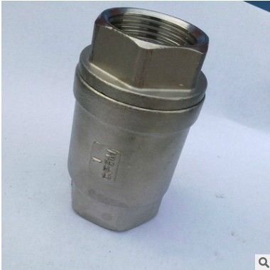 不锈钢阀门/H12内螺纹丝扣/立式止回阀/304DN15/厂家直销批发图2