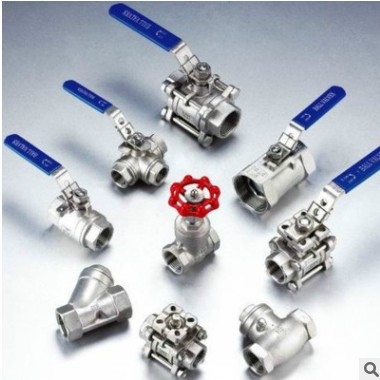 不锈钢三片式球阀/丝扣/对焊/高平台/304 /201阀门/厂家直销 4分图2