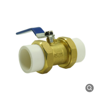 PPR双活接铜球阀 PPR球阀 热熔焊接阀门开关 20 25 32 50 63图2