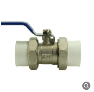 PPR双活接铜球阀 PPR球阀 热熔焊接阀门开关 20 25 32 50 63图3