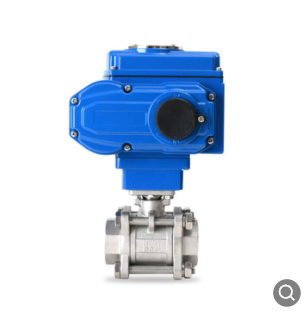 电动丝口球阀 Q911F-16P内螺纹直通式电动球阀 304不锈钢丝口球阀