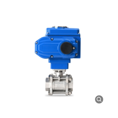 电动丝口球阀 Q911F-16P内螺纹直通式电动球阀 304不锈钢丝口球阀