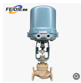 电动调节阀 4-20MA 电子式比例调节阀电动铸钢不锈钢流量调节阀