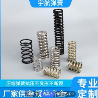 圆柱压缩弹簧 弹簧厂家定做开关大弹簧 高压断路器弹簧加工定制图2