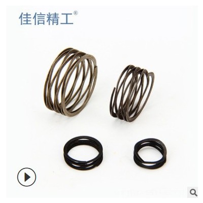 佳信精工优惠定制圆圈式波形弹簧 不锈钢波浪形弹簧厂家现货