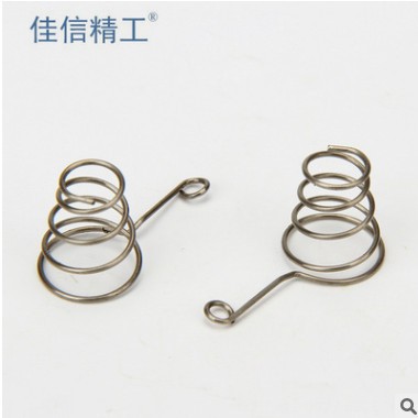 厂家批发电池弹簧 定制佳信精工电池弹簧 电子通讯玩具电池弹簧