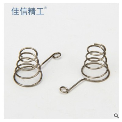 厂家批发电池弹簧 定制佳信精工电池弹簧 电子通讯玩具电池弹簧