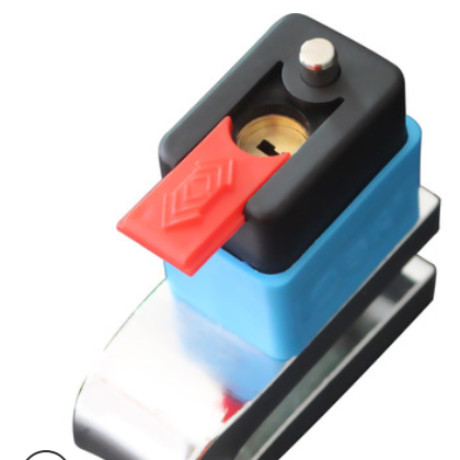 琅玛摩托车碟刹锁自行车山地车防盗锁电动电瓶车锁图2