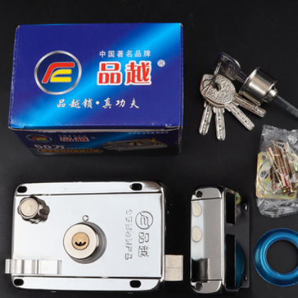 外装门锁不锈钢老式防盗门出租屋卧室宿舍大门防盗锁具现货批发图2