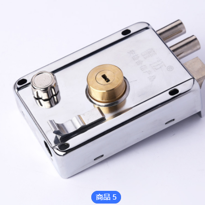 现货供应外装门锁老式门锁铁门锁大门锁储藏室门锁不锈钢外装门锁图3