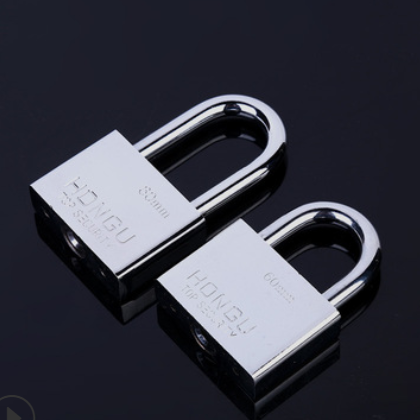 挂锁 不锈钢挂锁 仓库户外大门锁叶片锁方锁不锈钢门柜锁批发图2