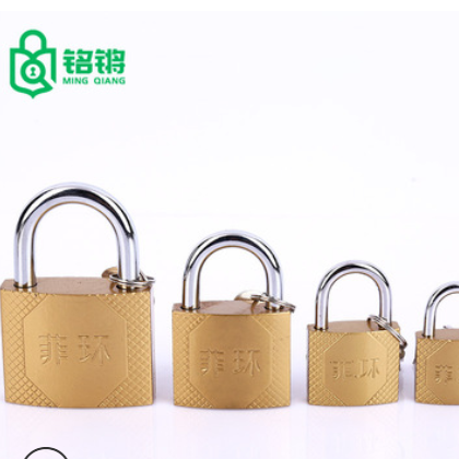 现货供应仿铜挂锁多规格抽屉挂锁宿舍门行李箱机箱柜锁大门锁批发图2
