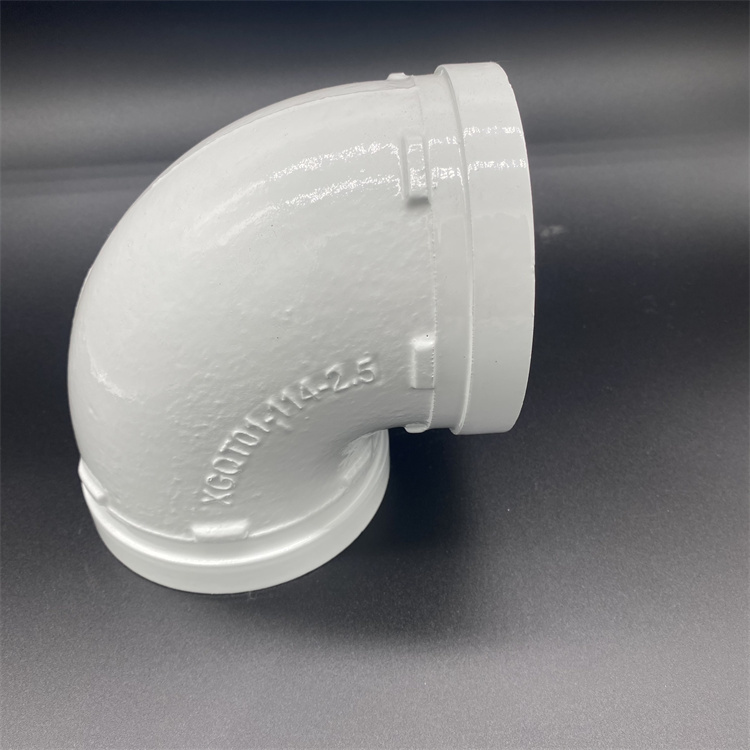  快速链接管件 沟槽弯头 龙塑管件厂家