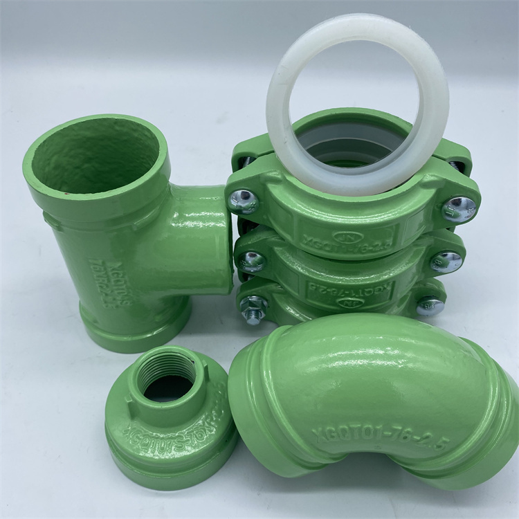 龙塑管件 消防管件 消防沟槽弯头 厂家