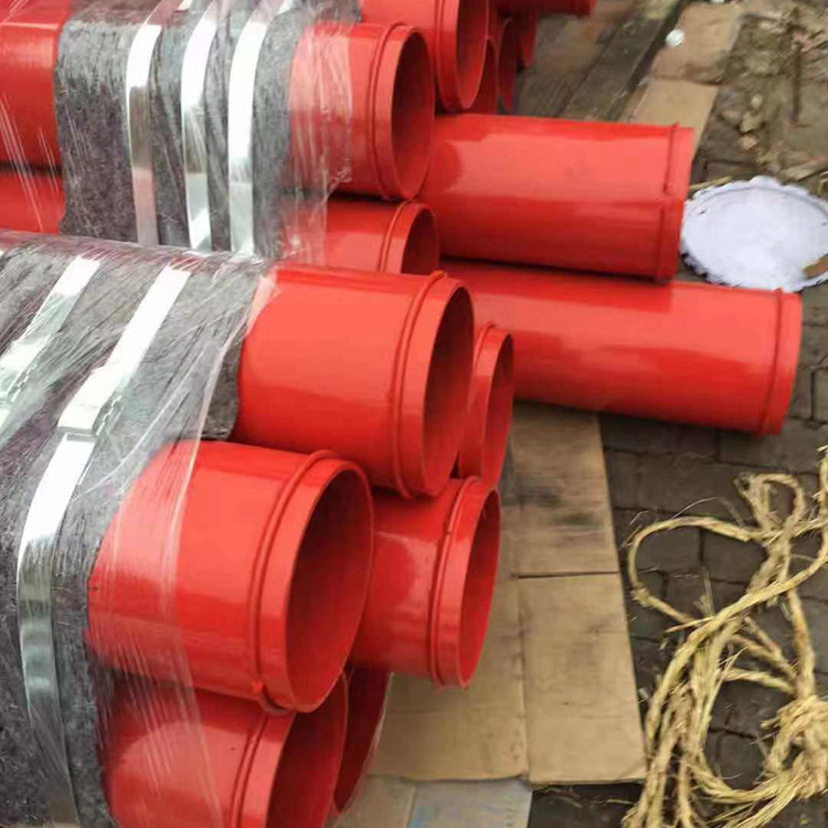 上海 内外涂塑钢管  涂塑钢管管件  皓刚管道厂家