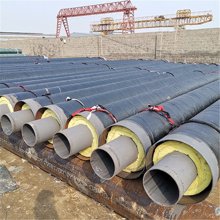 威海钢套钢保温管道 预制保温管件厂家定制 恒诚管道