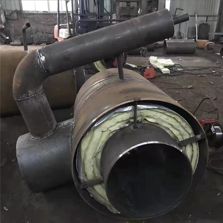 恒诚管道 预制保温三通 发泡保温弯头 保温管件生产厂家