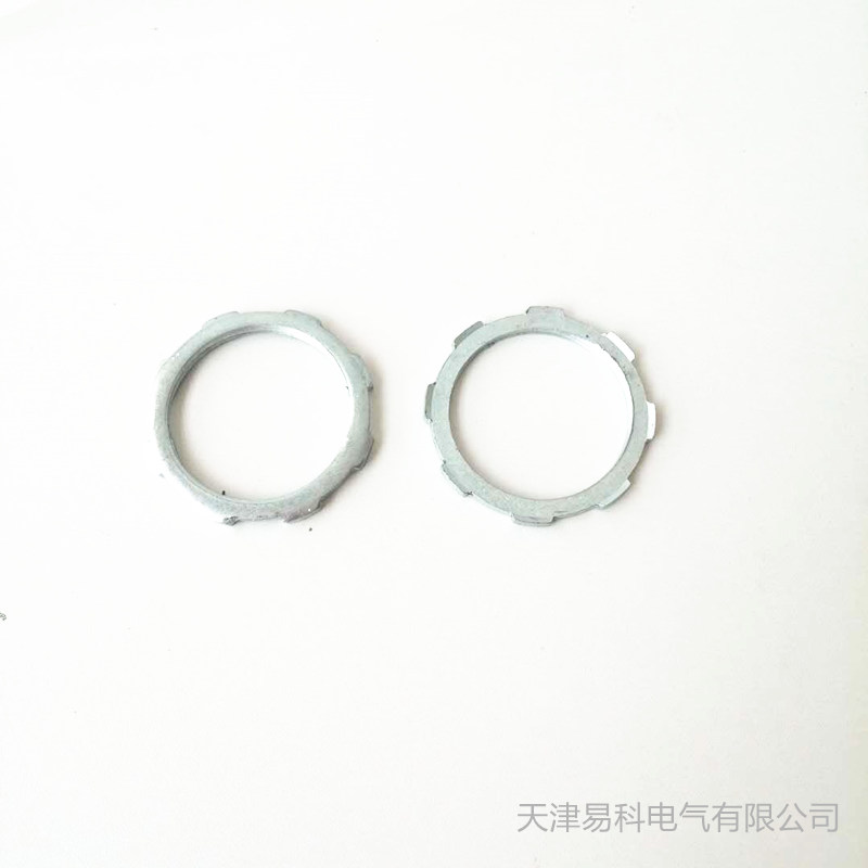 浙江舟山易科品牌花边镀锌管并帽 水管根母 接头管件紧固螺母批发零售