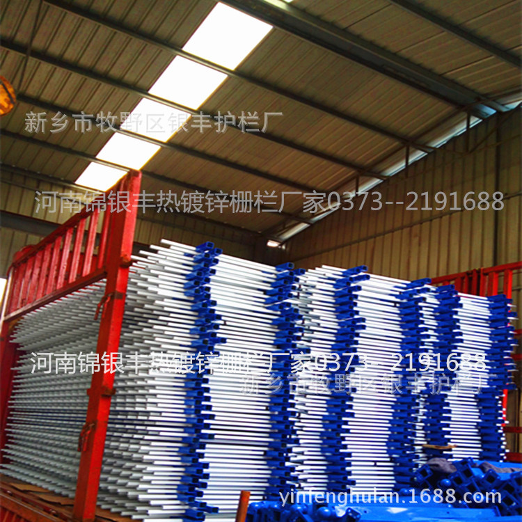 浙江工厂围墙护栏栅栏,组合无焊接围栏栏杆