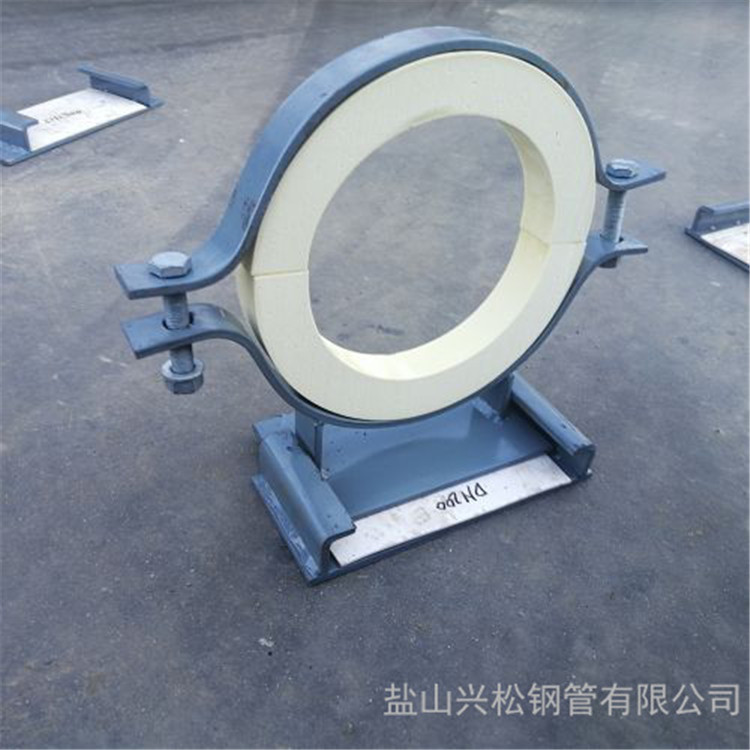 甘肃   低能耗热网专用隔热固定管托    固定隔热管托   兴松管件厂家