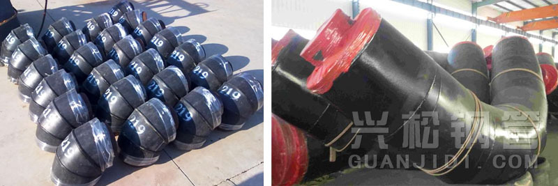 7-3预制聚氨酯直埋保温管件（90°弯头）表