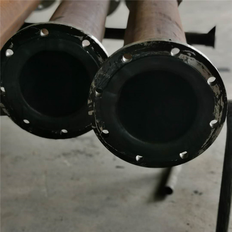 沧州沧浩批发 工业用钢衬胶钢管厂家 DN200钢衬胶管道