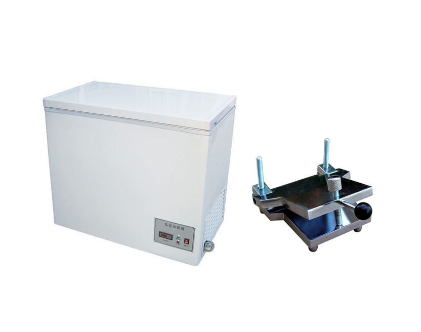 YT1008型防水卷材低温弯折仪+低温箱