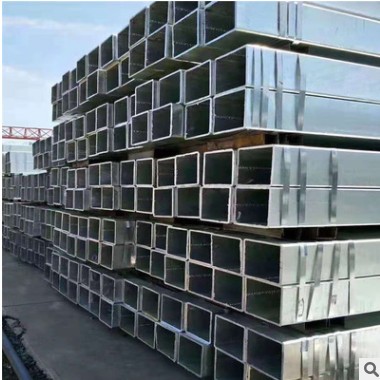 现货供应q235b镀锌方管 热镀锌方通 镀锌矩形管 规格齐全质优价廉图3