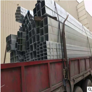 现货供应q235b镀锌方管 热镀锌方通 镀锌矩形管 规格齐全质优价廉图2