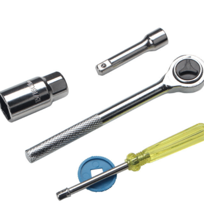 40件套汽车摩托车组合工具套筒 组套工具箱扳手套筒组合工具包图2