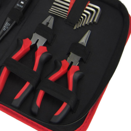 牛津布包工具套装 18件套碳钢系列组合工具箱 工具包001-2图2