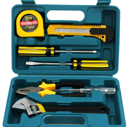 SNJUE组合工具箱套装8件套车载五金工具手动家用工具扳手8008图3