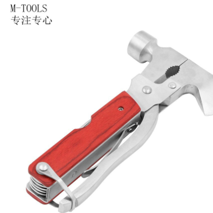 多功能十六合一车载安全锤破窗应急逃生羊角斧头锤消防工具批发图2