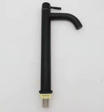 304不锈钢加长单冷面盆龙头加高水龙头加长水嘴加高水嘴厂家直销图3