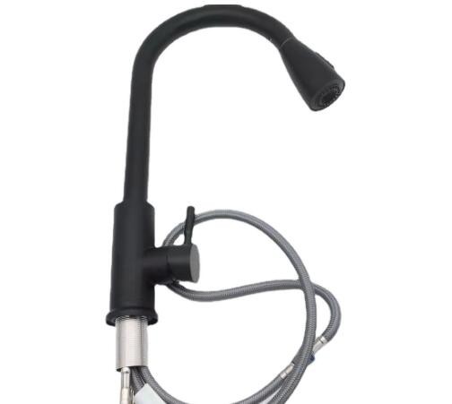 304不锈钢抽拉式水龙头家用 厨房洗菜盆水槽冷热两用龙头厂家直销图2