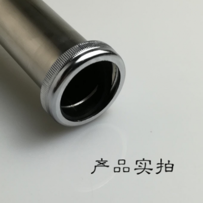 厂家批发 不锈钢下水管 201不锈钢合金帽面盆下水器台盆下水管