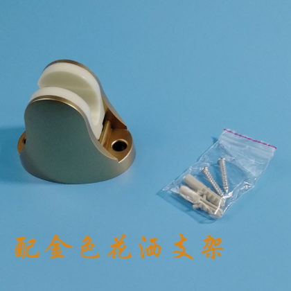 厂家批发花洒金色开关花洒加密管吸塑三件套装整件花洒三件套图2