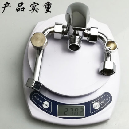 厂家批发 电热水器U型混水阀 全铜混水阀 冷热混合水龙头 铜水龙图3