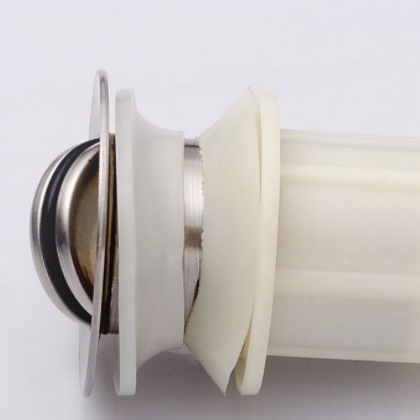 厂家批发 下水器 不锈钢下水 面盆下水 翻板下水器 洗手盆下水器图2