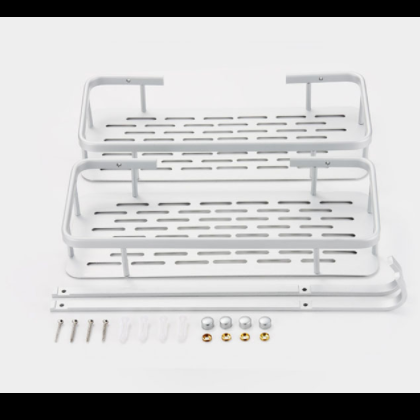 厂家直销 卫生间浴室置物架 太空铝浴巾架 卫浴挂件 毛巾架图2