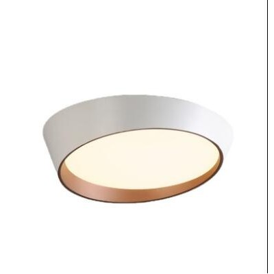 现代简约吸顶灯斜口卧室灯时尚个性房间灯圆形阳台灯斜口过道灯具